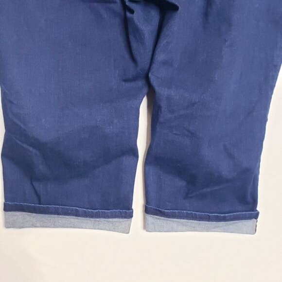 NYDJ Marilyn Crop Jeans Cuffed Denim Pants Women's Size 28W - Picture 6 of 11